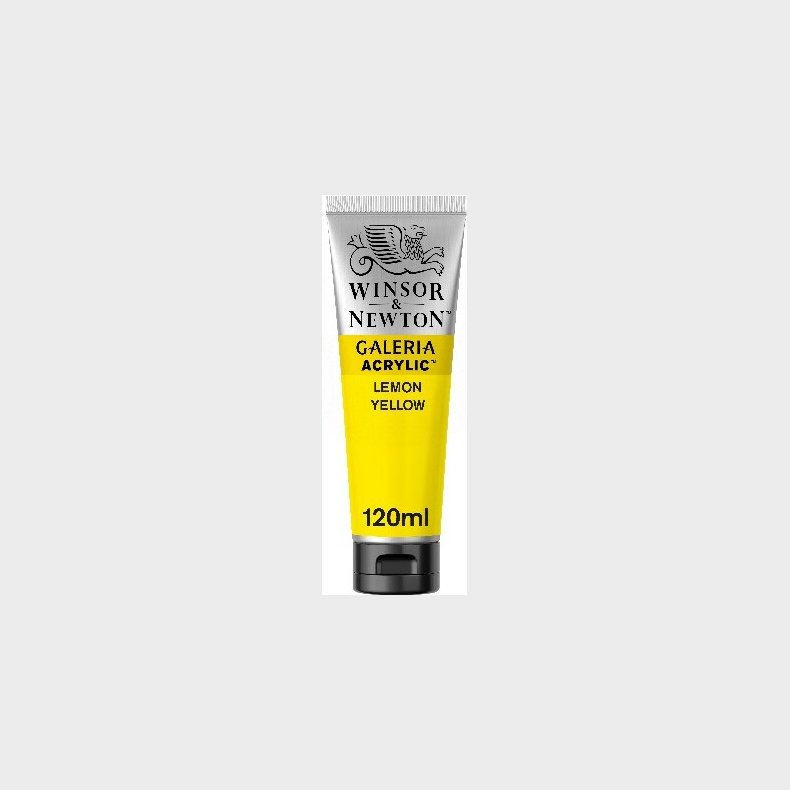 Winsor &amp; Newton - Galeria Akrylmaling - Lemon Yellow 120 Ml