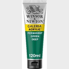 Winsor & Newton - Akrylmaling - Permanent Deep Green 120 Ml
