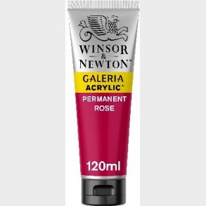 Winsor & Newton - Galeria Akrylmaling - Permanent Rose 120 Ml