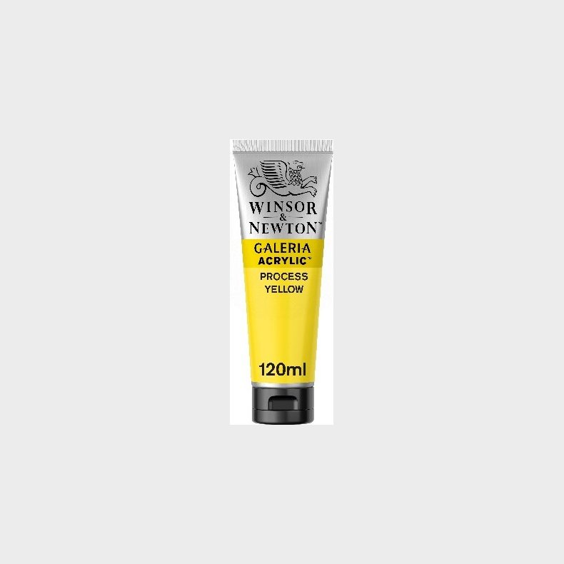 Winsor &amp; Newton - Galeria Akrylmaling - Process Yellow 120 Ml