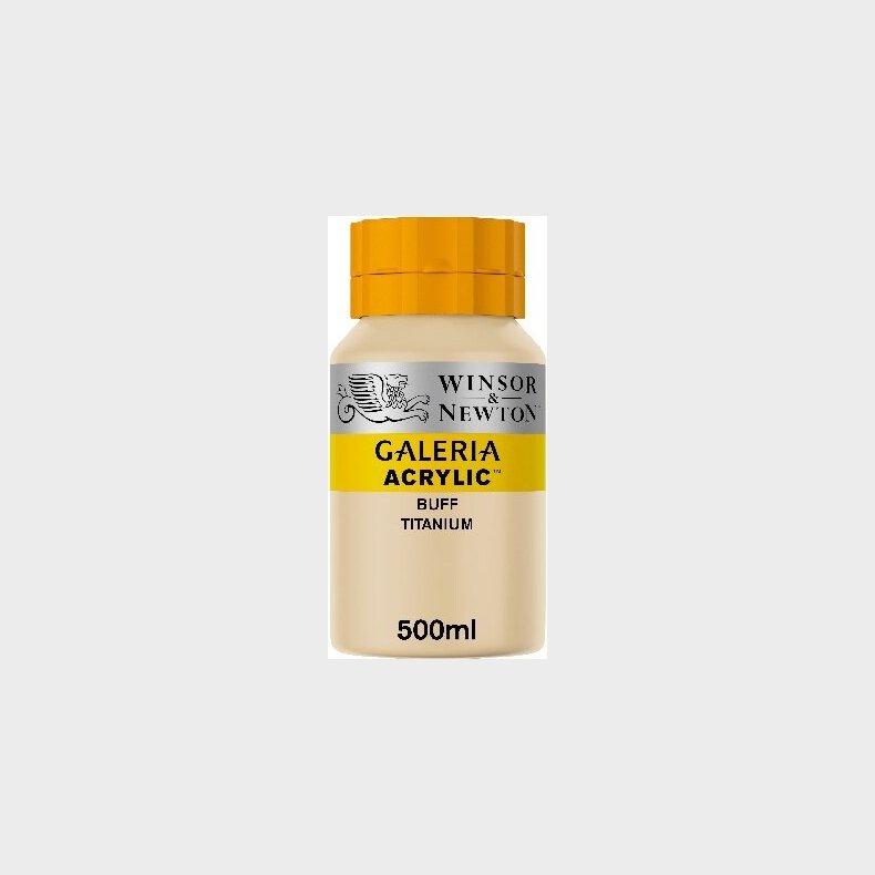 Winsor &amp; Newton - Galeria Akrylmaling - Buff Titanium 500 Ml