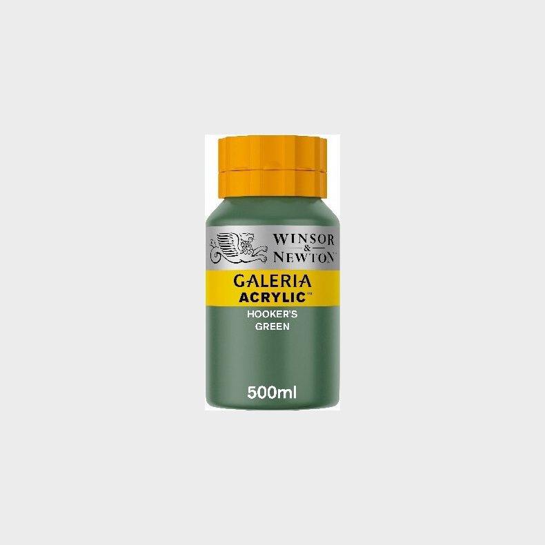 Winsor &amp; Newton - Akrylmaling - Hookers Green 500 Ml