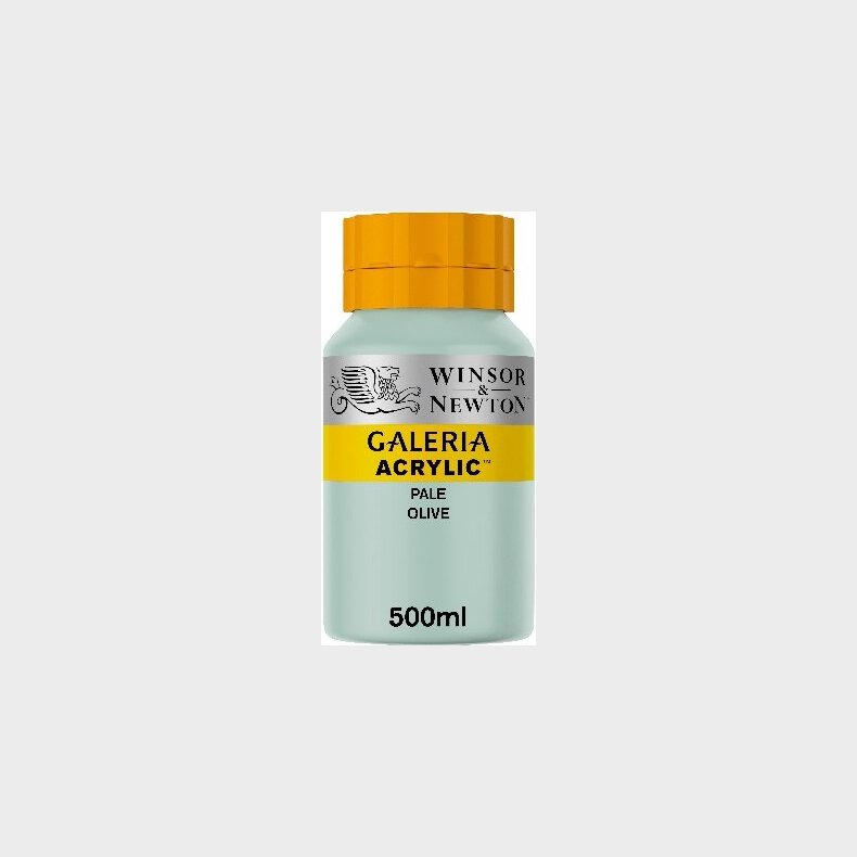 Winsor &amp; Newton - Galeria Akrylmaling - Pale Olive 500 Ml