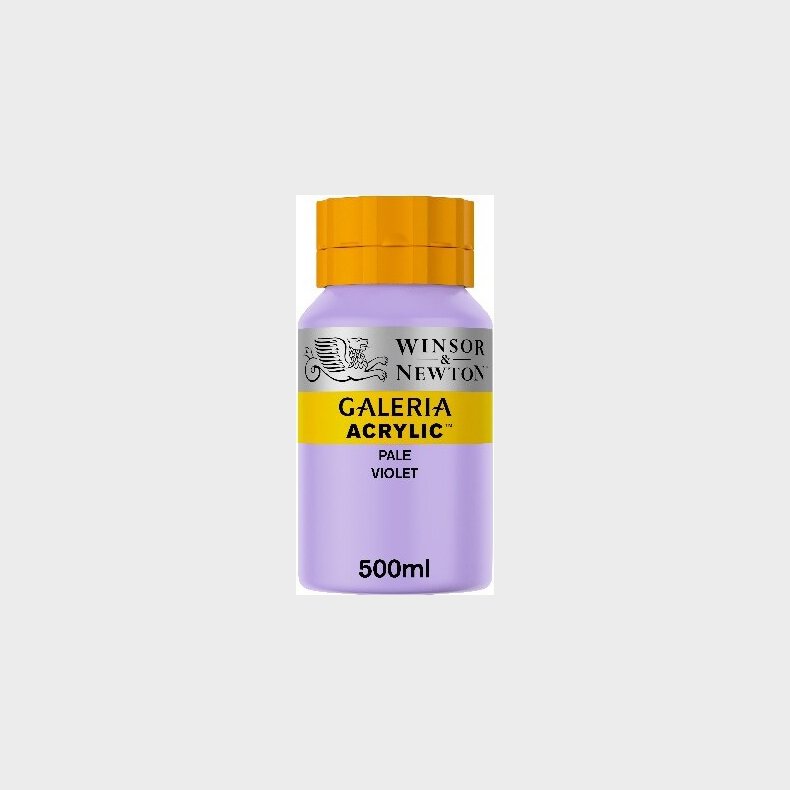 Winsor &amp; Newton - Galeria Akrylmaling - Pale Violet 500 Ml