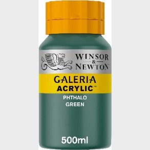 Winsor & Newton - Akrylmaling - Phthalo Green 500 Ml