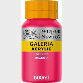 Winsor & Newton - Akrylmaling - Process Magenta 500 Ml