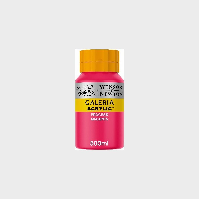 Winsor &amp; Newton - Akrylmaling - Process Magenta 500 Ml