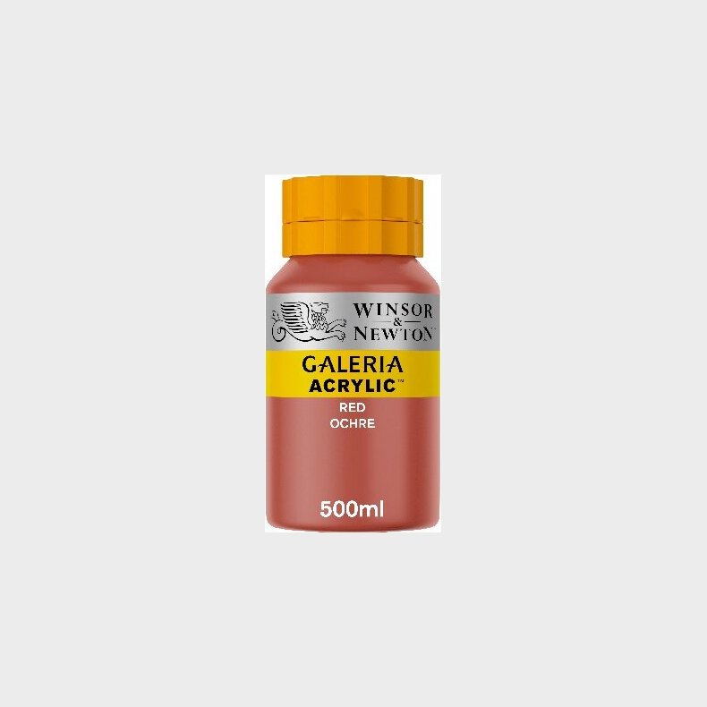 Winsor &amp; Newton - Akrylmaling - Red Ochre 500 Ml