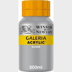 Winsor & Newton - Akrylmaling - Slv 500 Ml