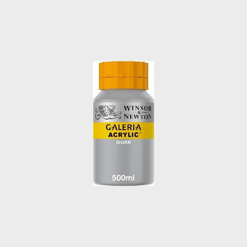 Winsor &amp; Newton - Akrylmaling - Slv 500 Ml