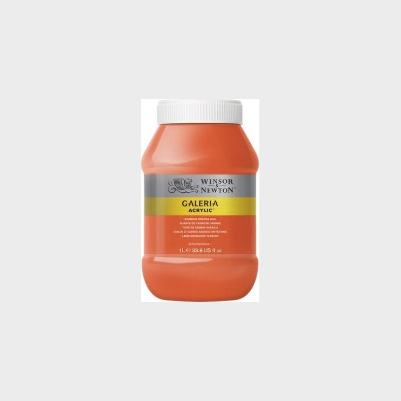 Winsor &amp; Newton - Galeria Akrylmaling - Cadmium Orange Hue 1000 Ml