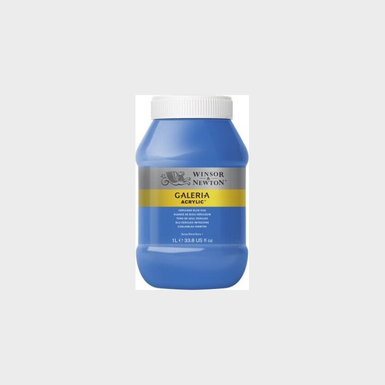 Winsor &amp; Newton - Galeria Akrylmaling - Cerulean Blue 1000 Ml