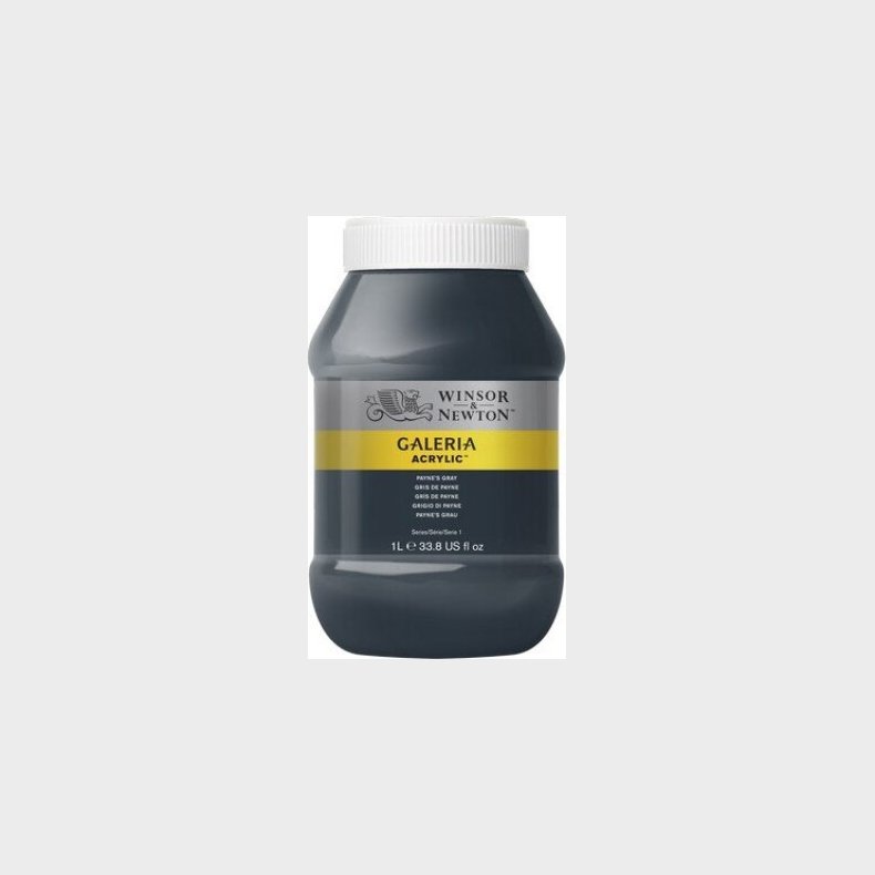 Winsor &amp; Newton - Akrylmaling - Paynes Grey 1000 Ml