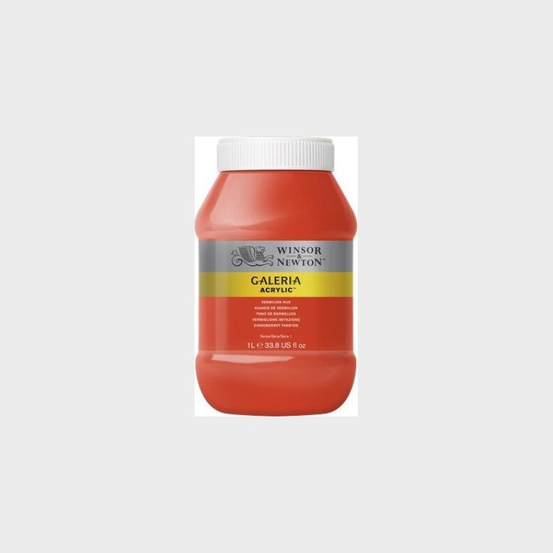 Winsor &amp; Newton - Akrylmaling - Vermilion 1000 Ml
