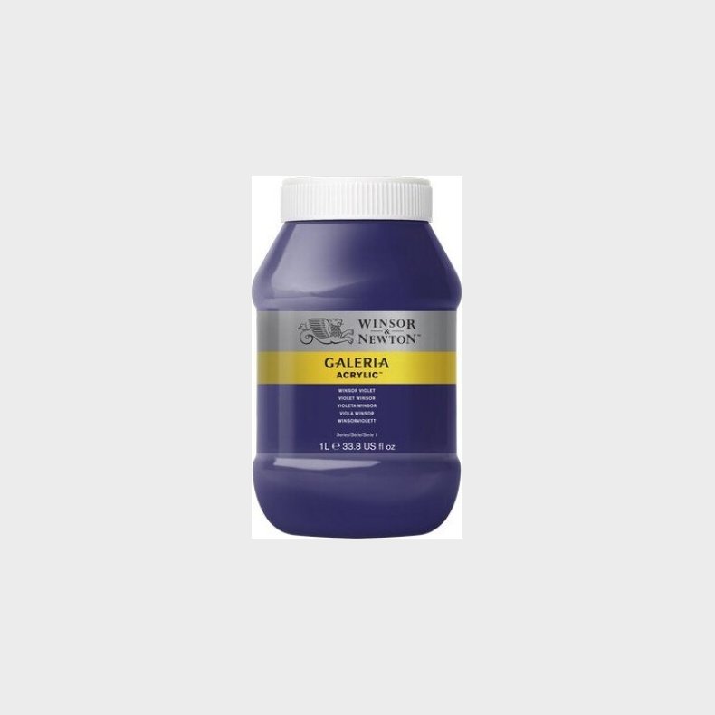 Winsor &amp; Newton - Akrylmaling - Winsor Violet 1000 Ml