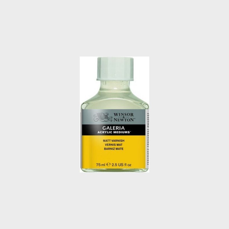 Winsor &amp; Newton - Matt Varnish - Mat Lak 75 Ml