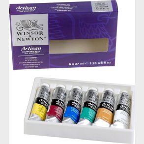Winsor & Newton - Artisan Oliemaling St - Beginners Set - 6x37 Ml