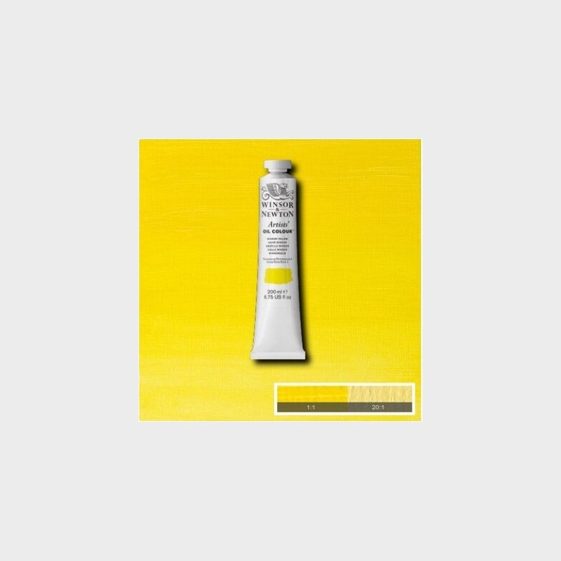 Winsor &amp; Newton - Oliemaling - Artists - Winsor Yellow 200 Ml
