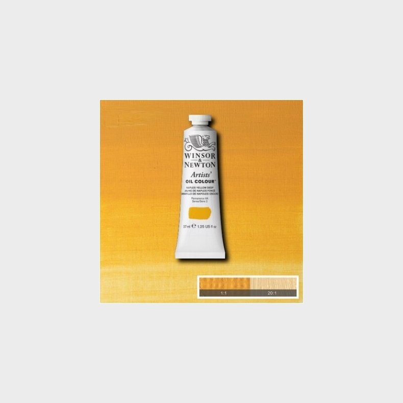 Winsor &amp; Newton - Oliemaling - Artists - Naples Yellow Deep 37 Ml
