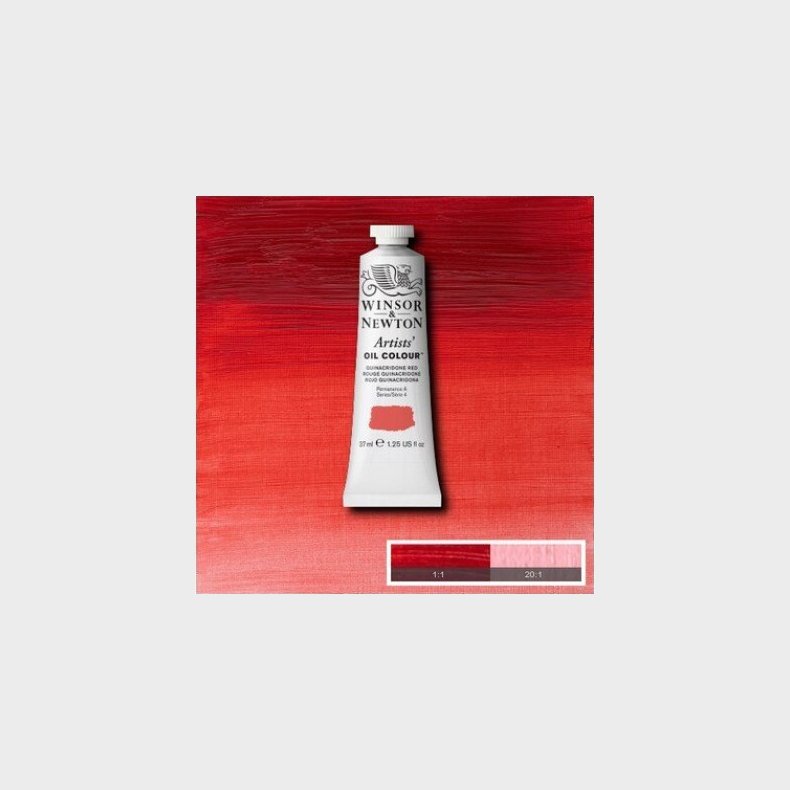Winsor &amp; Newton - Oliemaling - Artists - Quinacridone Red 37 Ml