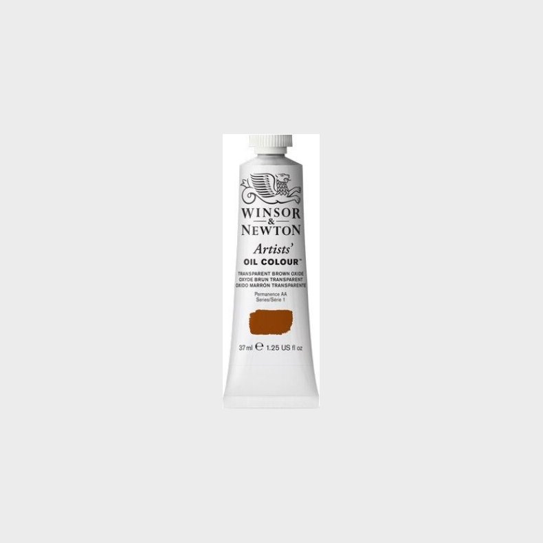 Winsor &amp; Newton - Oliemaling - Artists - Transparent Brown Oxide 37 Ml