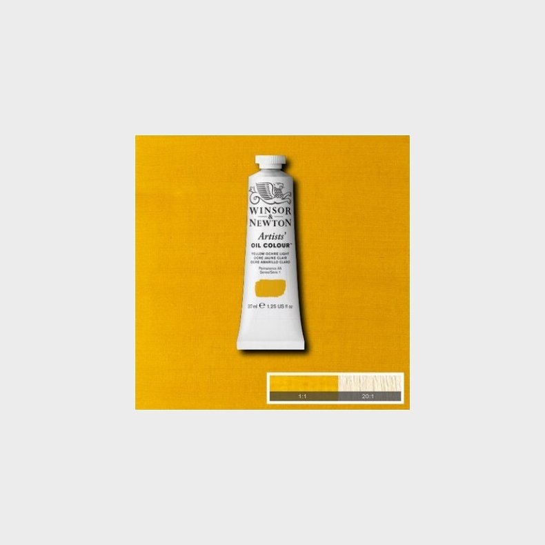 Winsor &amp; Newton - Oliemaling - Artists - Yellow Ochre Light 37 Ml