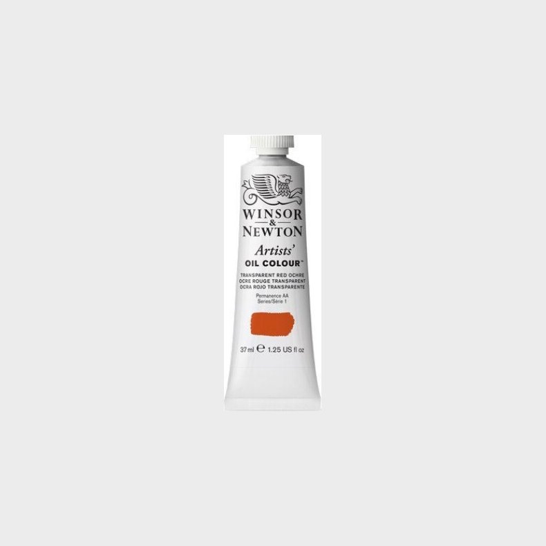 Winsor &amp; Newton - Oliemaling - Artists - Transparent Red Ochre 37 Ml