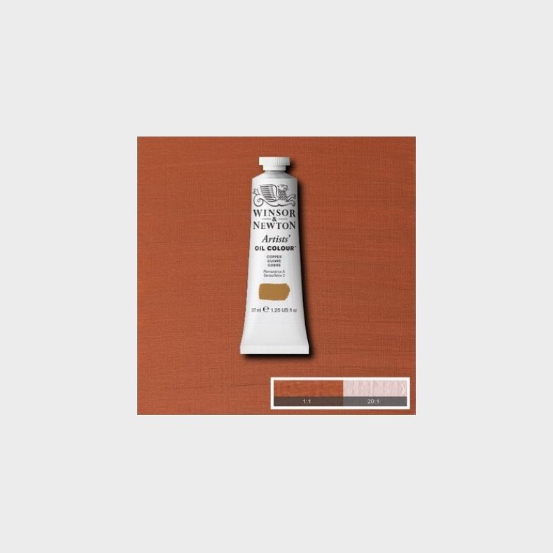 Winsor &amp; Newton - Oliemaling - Artists - Copper 37 Ml