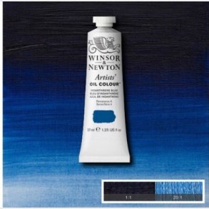 Winsor & Newton - Oliemaling - Artists - Indianthrene Blue 37 Ml