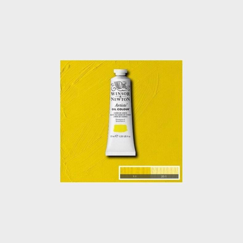 Winsor &amp; Newton - Oliemaling - Artists - Cadmium Lemon 37 Ml