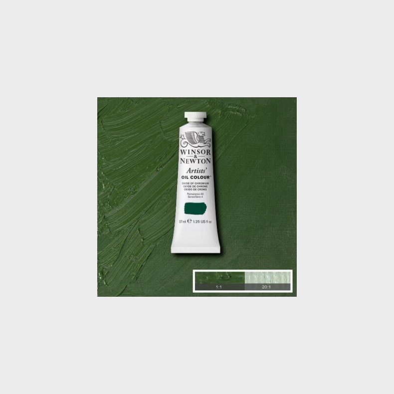Winsor &amp; Newton - Oliemaling - Artists - Oxide Of Chromium 37 Ml
