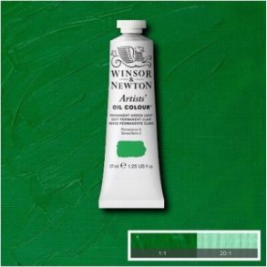 Winsor & Newton - Oliemaling - Artists - Permanent Green Light 37 Ml