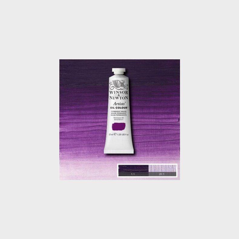 Winsor &amp; Newton - Oliemaling - Artists - Permanent Mauve 37 Ml