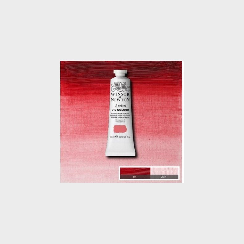 Winsor &amp; Newton - Oliemaling - Artists - Rose Madder Genuine 37 Ml