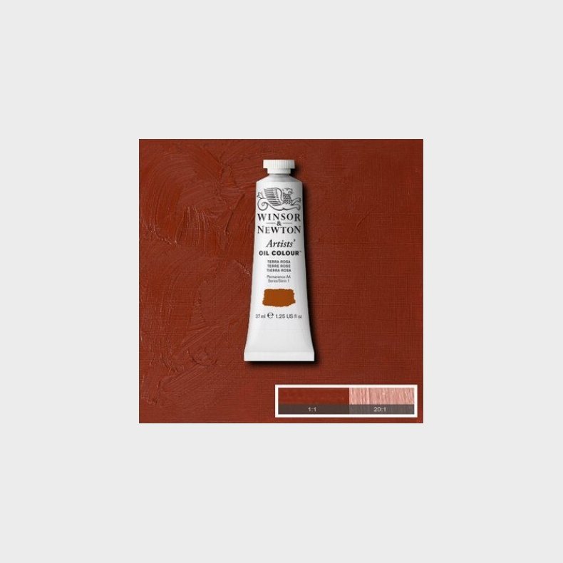 Winsor &amp; Newton - Oliemaling - Artists - Terra Rosa 37 Ml
