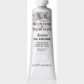 Winsor & Newton - Oliemaling - Artists - Titanium White 37 Ml