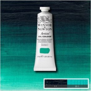 Winsor & Newton - Oliemaling - Artists - Winsor Green 37 Ml