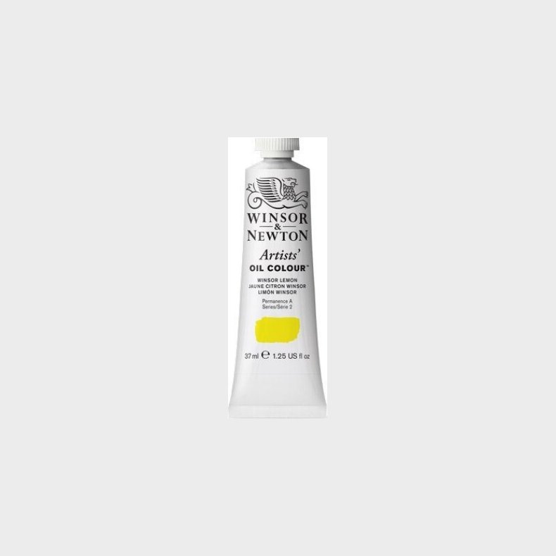 Winsor &amp; Newton - Oliemaling - Artists - Winsor Lemon 37 Ml