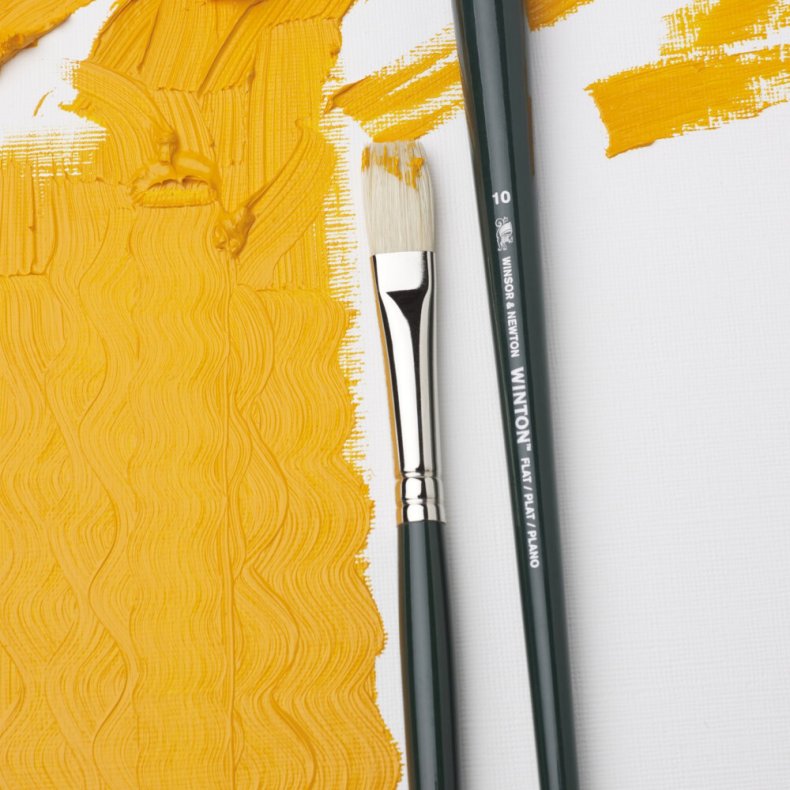 Winsor &amp; Newton - Winton Short Flat No 10 - Malerpensel