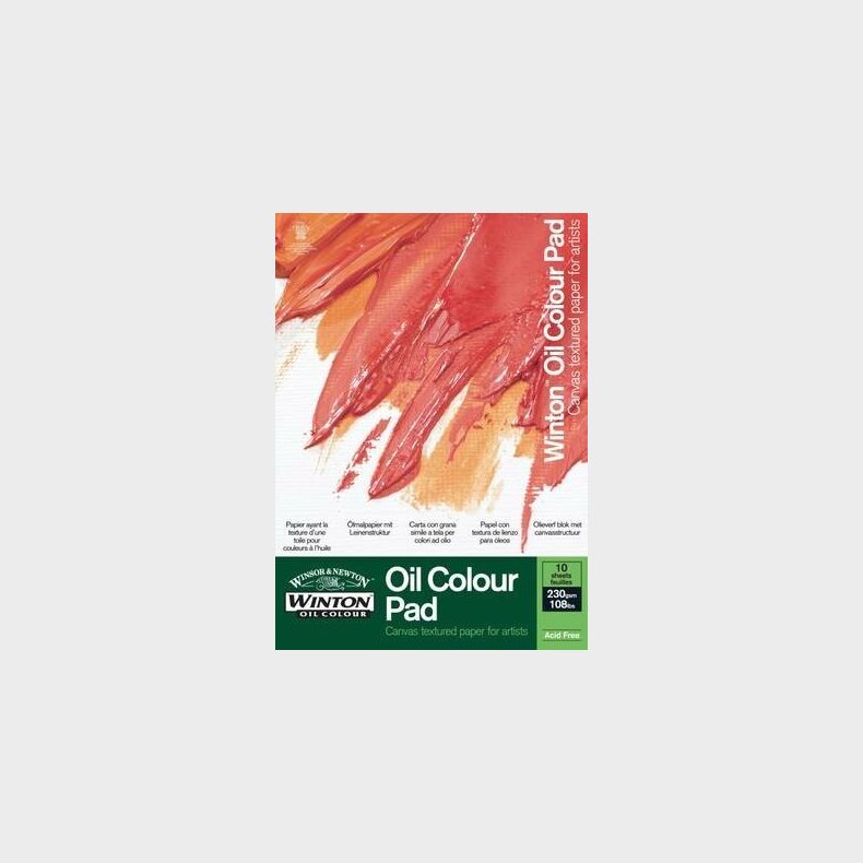 Winsor &amp; Newton - Blok Til Oliemaling - 31x23 Cm - 10 Ark
