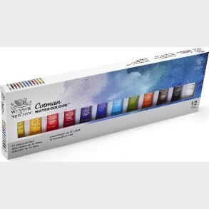 Winsor & Newton - Akvarelfarve St - Tube Collection - 12 Farver