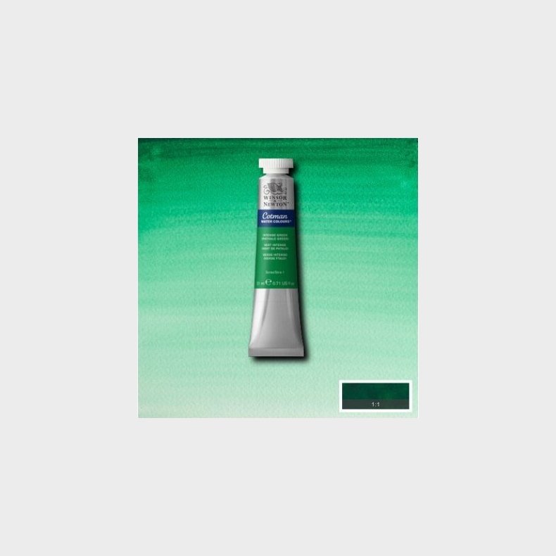 Cotman Watercolour 21ml Intense Green 329 - 0308329