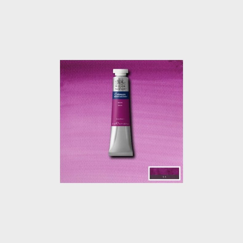 Winsor &amp; Newton - Akvarelfarve - Cotman - Mauve 21 Ml