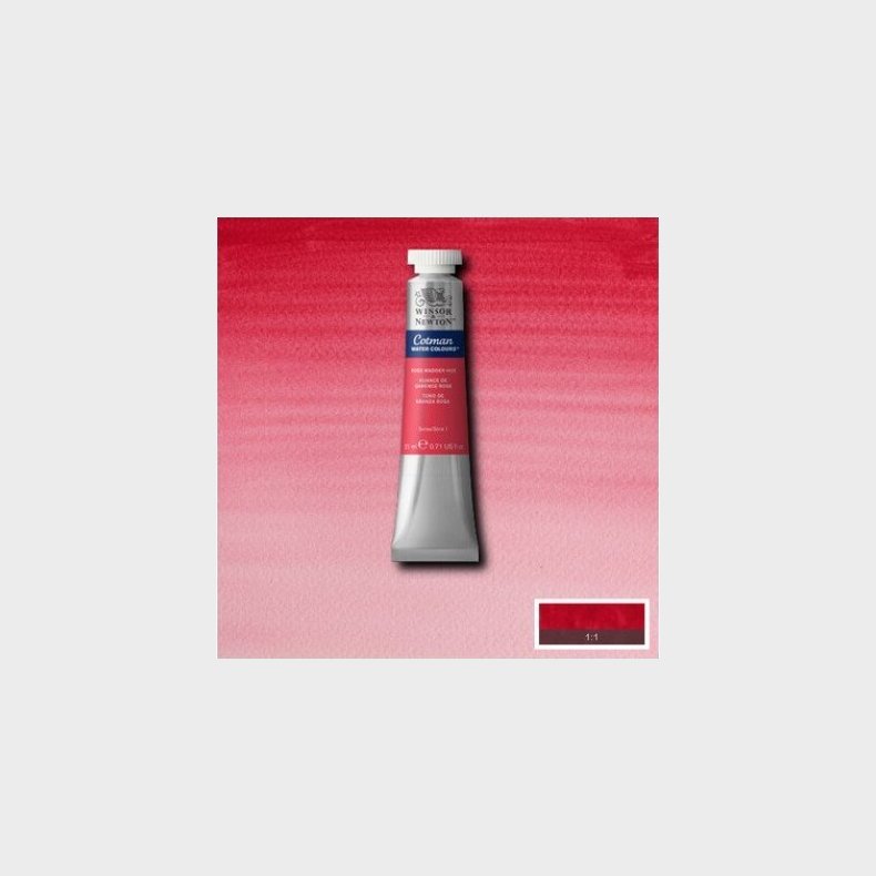 Akvarelfarve - Cotman Watercolour - 21 Ml - Rose Madder Hue 580 - Winsor &amp; Newton