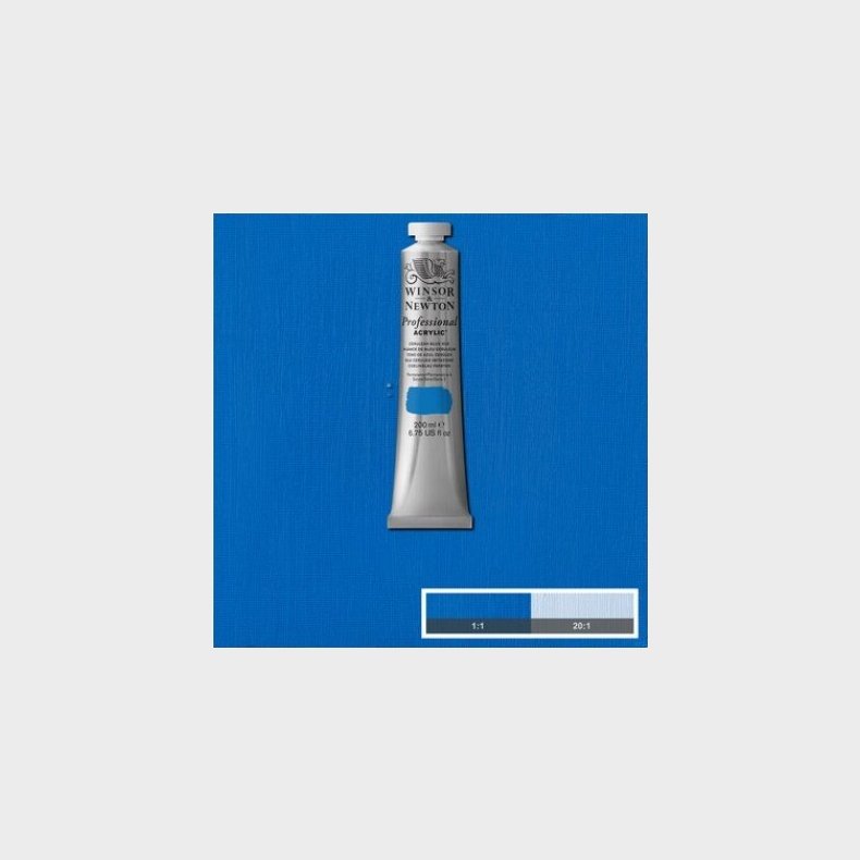 Winsor &amp; Newton - Galeria Akrylmaling - Cerulean Blue Hue 200 Ml