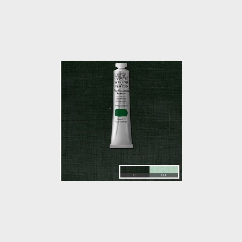 Winsor &amp; Newton - Akrylmaling - Hookers Green 200 Ml
