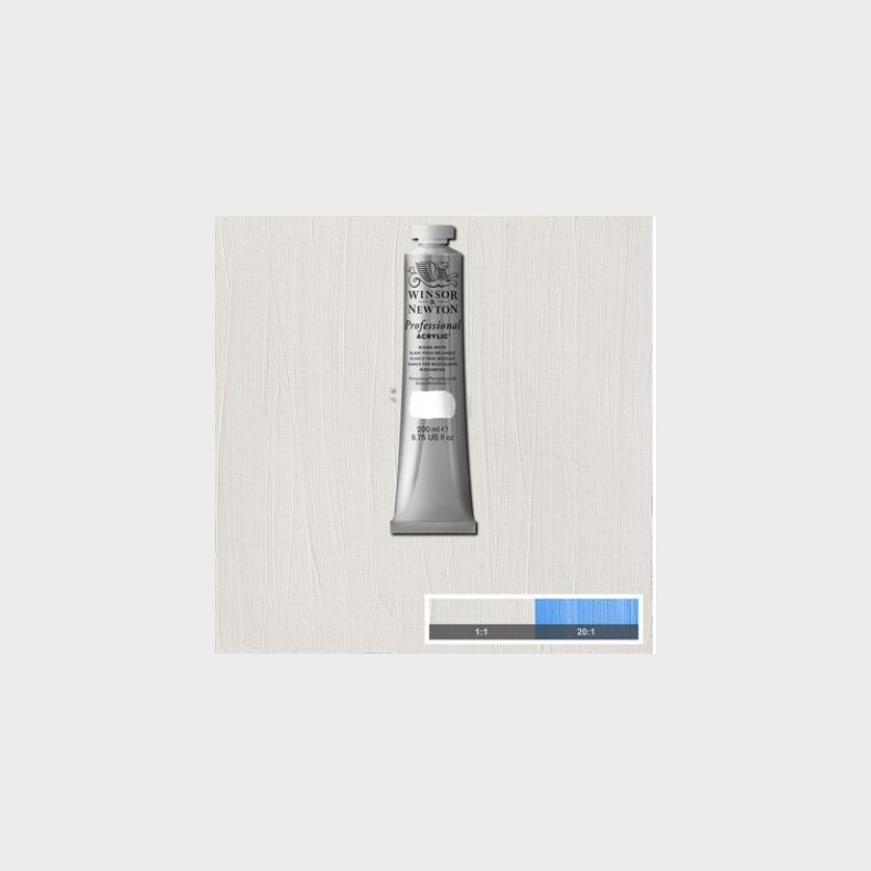 Winsor &amp; Newton - Galeria Akrylmaling - Mixing White 200 Ml