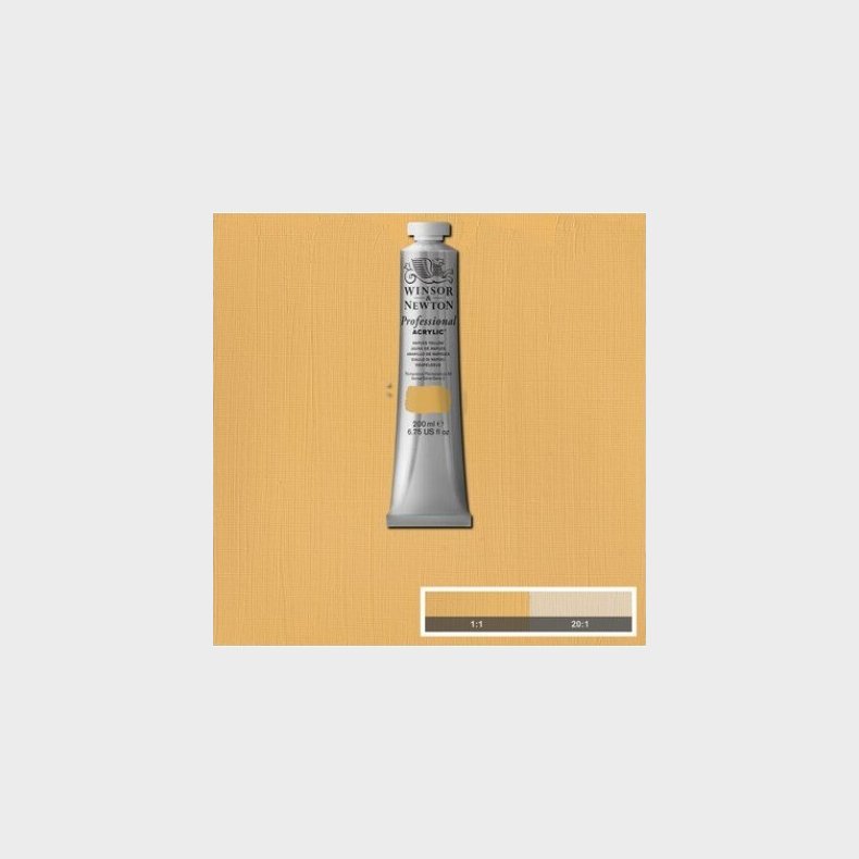Winsor &amp; Newton - Galeria Akrylmaling - Naples Yellow 200 Ml