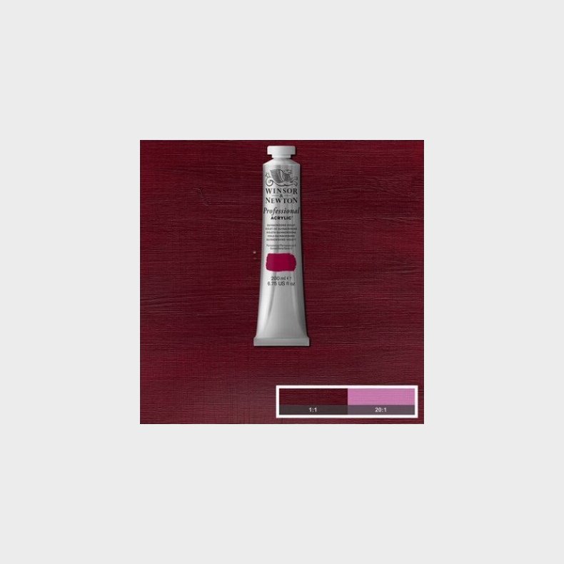 Winsor &amp; Newton - Akrylmaling - Quinacridone Violet 200 Ml
