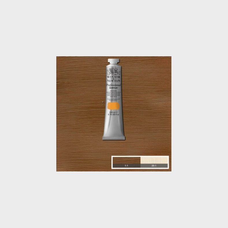 Winsor &amp; Newton - Galeria Akrylmaling - Raw Sienna 200 Ml